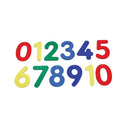 Farvede Tal i Akryl - 70mm - 12 stk. - Billede 1