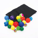 Boldsæt med 20 sensoriske bolde - Ø:5-8 cm - Fra 3 år. - Billede 1