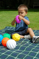 Boldsæt med 6 taktile bolde - Ø:11 - Fra 12 mdr - Billede 1