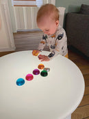 Opfattelseskugler - 8 stk Halvrunde - Sensorisk Legetøj - TickiT - Fra 0 år - Billede 1