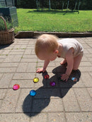 Opfattelseskugler - 8 stk Halvrunde - Sensorisk Legetøj - TickiT - Fra 0 år - Billede 1