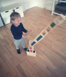 Store Sanseklodser med farve - 36 stk - Fra 12 mdr. - Billede 1