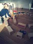 Store Sanseklodser med farve - 36 stk - Fra 12 mdr. - Billede 1