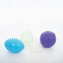 Boldsæt med 4 stk sensoriske ulige bolde - TickiT - Fra 0 år. - Billede 1