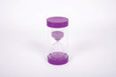 Timeglas med sand - 15 minutter - Lilla - TickiT - Billede 1