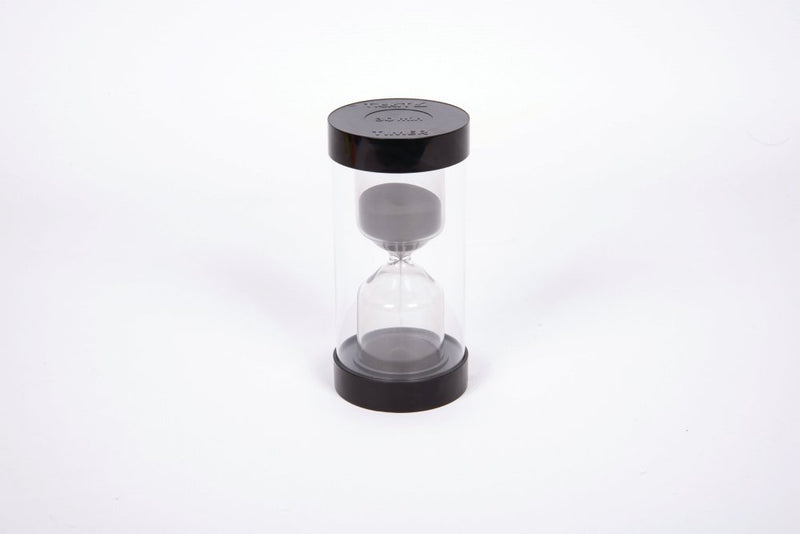 Timeglas med sand - 30 minutter - Sort - TickiT - Billede 1