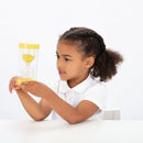 Timeglas med sand - 3 minutter - Gul - TickiT - Billede 1