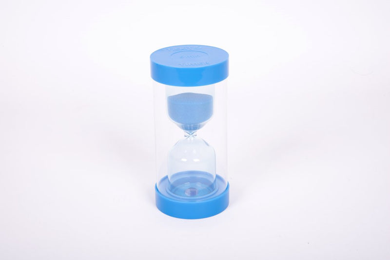 Timeglas med sand - 5 minutter - Blå - TickiT - Billede 1
