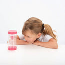 Timeglas med sand - 2 minutter - Pink - TickiT - Billede 1