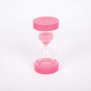 Timeglas med sand - 2 minutter - Pink - TickiT - Billede 1