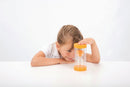 Timeglas med sand - 10 minutter - Orange - TickiT - Billede 1