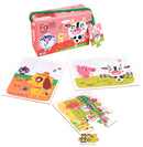 Little Bright Ones - Puslespil i Pap - Farm - 27 brikker. - Billede 1