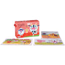 Little Bright Ones - Puslespil i Pap - Farm - 27 brikker. - Billede 1