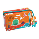 Little Bright Ones - Puslespil i Pap - Dinoer - 27 brikker. - Billede 1