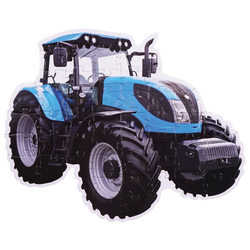 Barbo Toys - Guldpuslespil - Traktor m.m - Fra 4 år - Billede 1