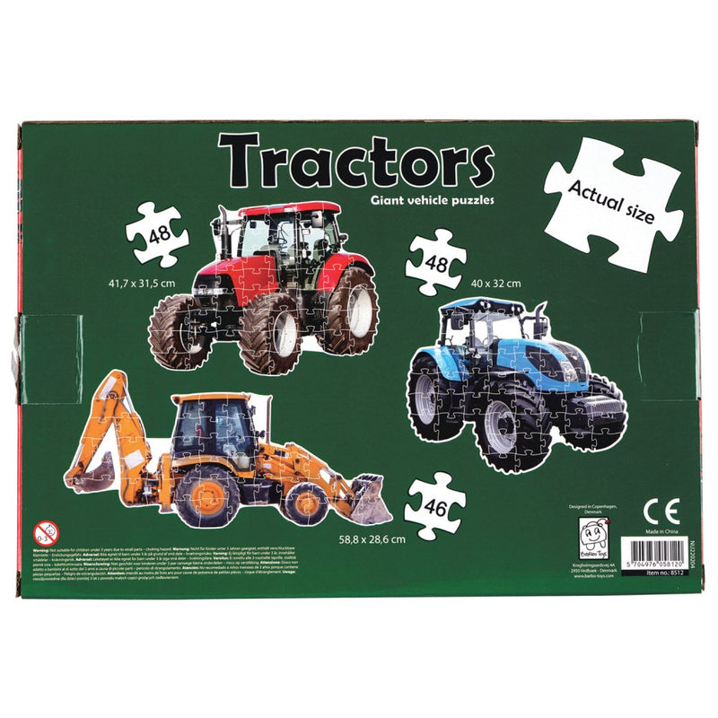 Barbo Toys - Guldpuslespil - Traktor m.m - Fra 4 år - Billede 1