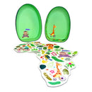 Puslespil i Pap - Afrika - 41 brikker. - Billede 1