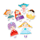 Puslespil i Pap - Prinsesser - 38 brikker. - Billede 1