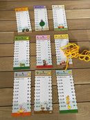 Læringsspil - Snør Tabellen - Wacky Wonders - Fra 5 år. - Billede 1