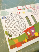 Aktivitetshæfte med Labyrinter - Wacky Wonders - Fra 5 år. - Billede 1
