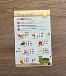 Læringsspil - Alfabet memo - Wacky Wonders - Fra 4 år.