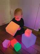 Sensorisk Lysende Byggeklodser - 12 stk - TTS - fra 3 å. - Billede 1