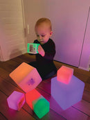 Sensorisk Lysende Byggeklodser - 12 stk - TTS - fra 3 å. - Billede 1