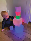 Sensorisk Lysende Byggeklodser - 12 stk - TTS - fra 3 å. - Billede 1