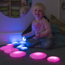 Sensorisk lysende små sten - 12 stk - TTS - Fra 3 år. - Billede 1