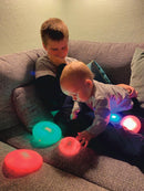 Sensorisk lysende små sten - 12 stk - TTS - Fra 3 år. - Billede 1