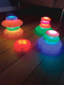 Sensorisk lysende små sten - 12 stk - TTS - Fra 3 år. - Billede 1