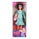 Judith dukke - Gravid - 29 cm. - Assorterde designs - Fra 3 år. - Billede 1