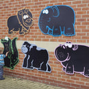 Kridttavler, Jungle, Udendørs  - Billede 1