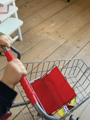 Lege-indkøbsvogn i metal med legemad indhold - Tanner - Fra 3 år. - Billede 1