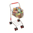 Lege-indkøbsvogn i metal med legemad indhold - Tanner - Fra 3 år. - Billede 1