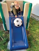 Fodbold plastbold 240 g - 1 stk. - Str. 4 / Ø:19 cm. - Billede 1