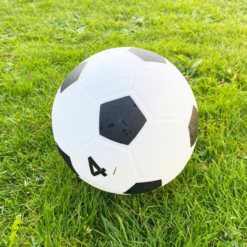 Fodbold plastbold 240 g - 1 stk. - Str. 4 / Ø:19 cm. - Billede 1