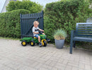 3-Hjulet Pedaltraktor med vogn - rollyToys - Fra 2,5 år. - Billede 1