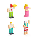 Pixio Magnetklodser - 200 dele - 8 farver - Gratis APP - fra 6 år - Billede 1