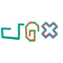 Fidget-kæder fidgetlegetøj - ASSORTERET - 3 stk - Fra 6 år. - Billede 1