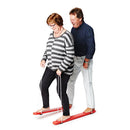 Sommerski til 2 børn - 1 Par Røde Gangski - Gonge - Fra 4 år - Billede 1