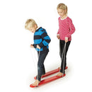 Sommerski til 2 børn - 1 Par Røde Gangski - Gonge - Fra 4 år - Billede 1