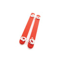 Sommerski til 2 børn - 1 Par Røde Gangski - Gonge - Fra 4 år - Billede 1