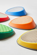 Tactile River Stones - Sæt med 5 taktile balancesten - Gonge - Fra 3 år. - Billede 1