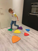 River Stones - Sæt med 6 balancesten - Gonge - Fra 1½ år. - Billede 1