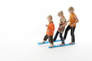 Sommerski til 3 børn - 1 Par Blå Gangski - Gonge - Fra 5 år - Billede 1