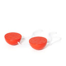 Halvkugle Stylter fra Gonge - 1 par - Rød. - Billede 1