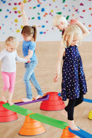 Gonge Build N Balance Balancetop - Rød - H. 24 cm. - Billede 1