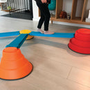 Gonge Build N Balance Balancetop - Rød - H. 24 cm. - Billede 1