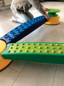 Gonge Build N Balance Balancetop - Gul - H:10 cm - Billede 1